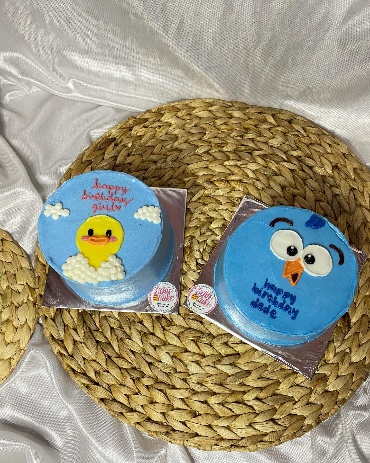 kue ulang tahun bebek